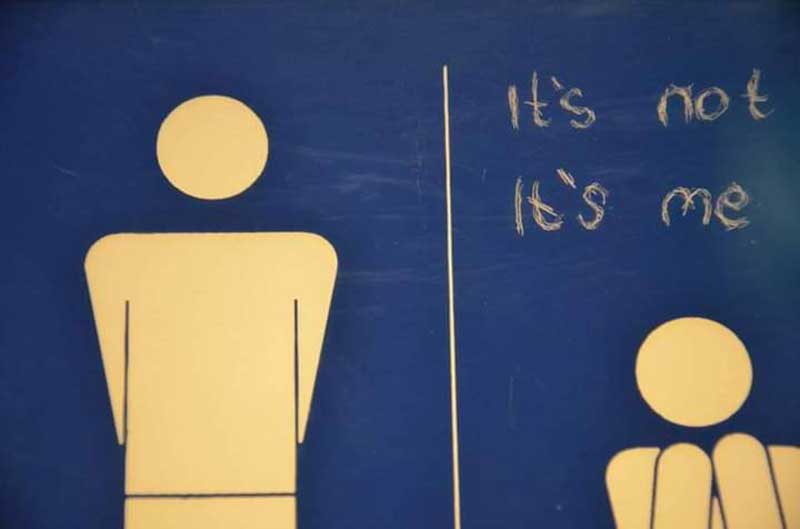 it's not you it's me