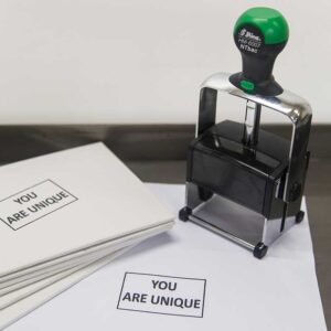 you are unique - mike ahern artwork